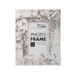 Picture Frame, Rustic White Stressed, 10 x 15cm